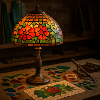 Tiffany lampen een pure ambacht