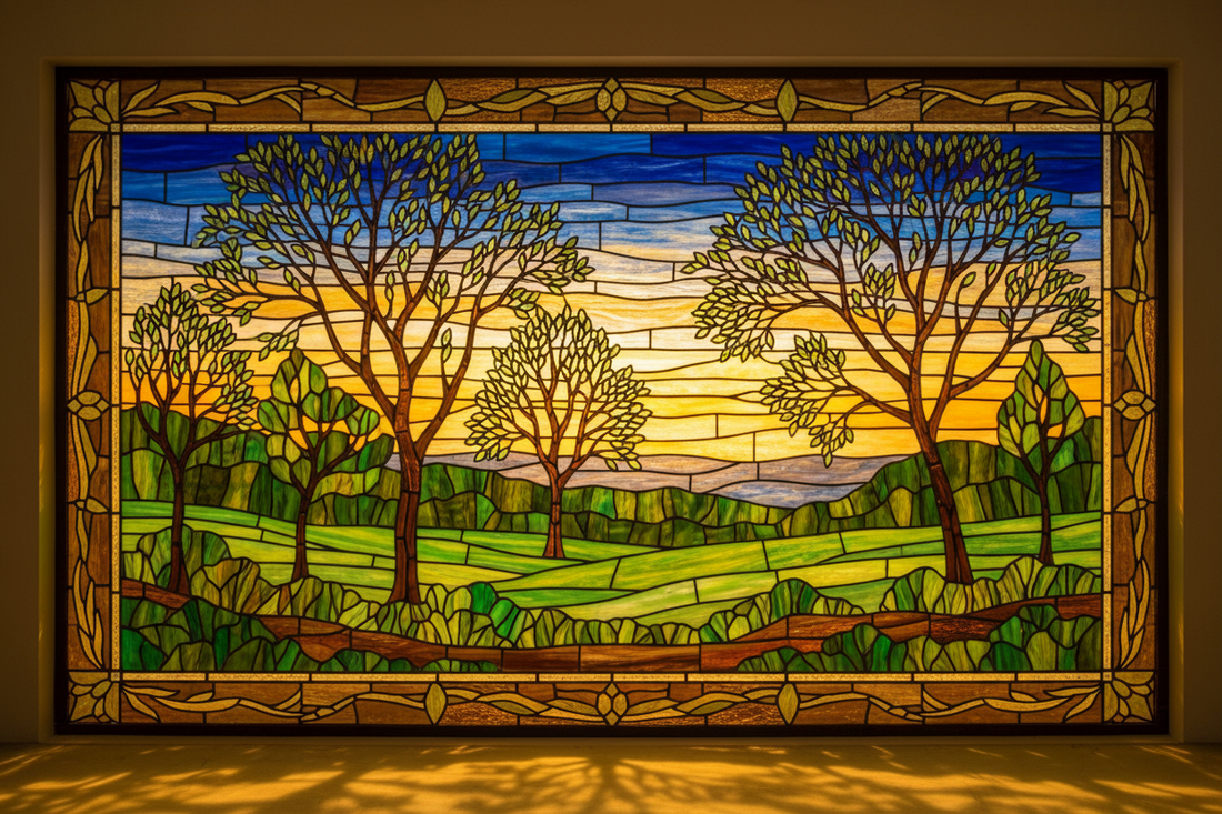 Agnes Northrop: De Pionier Achter Tiffany's Landschapsramen