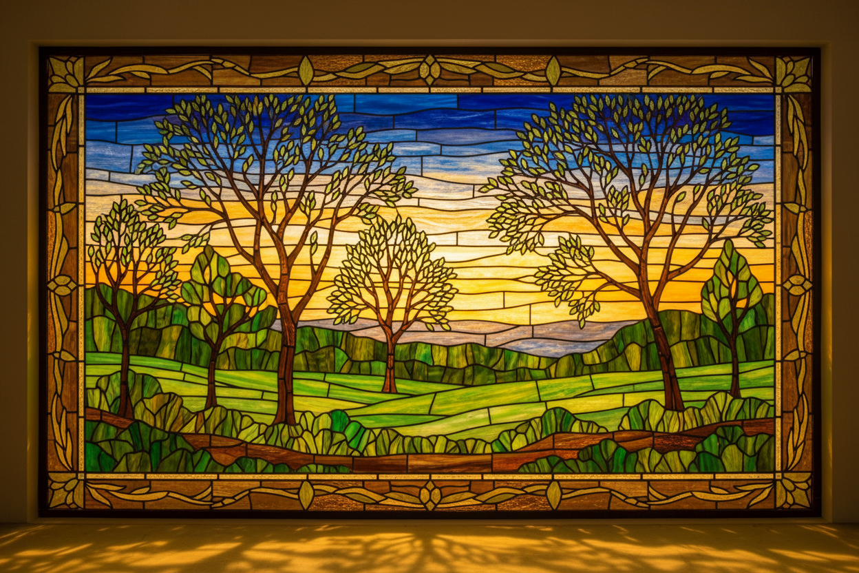 Agnes Northrop: De Pionier Achter Tiffany's Landschapsramen