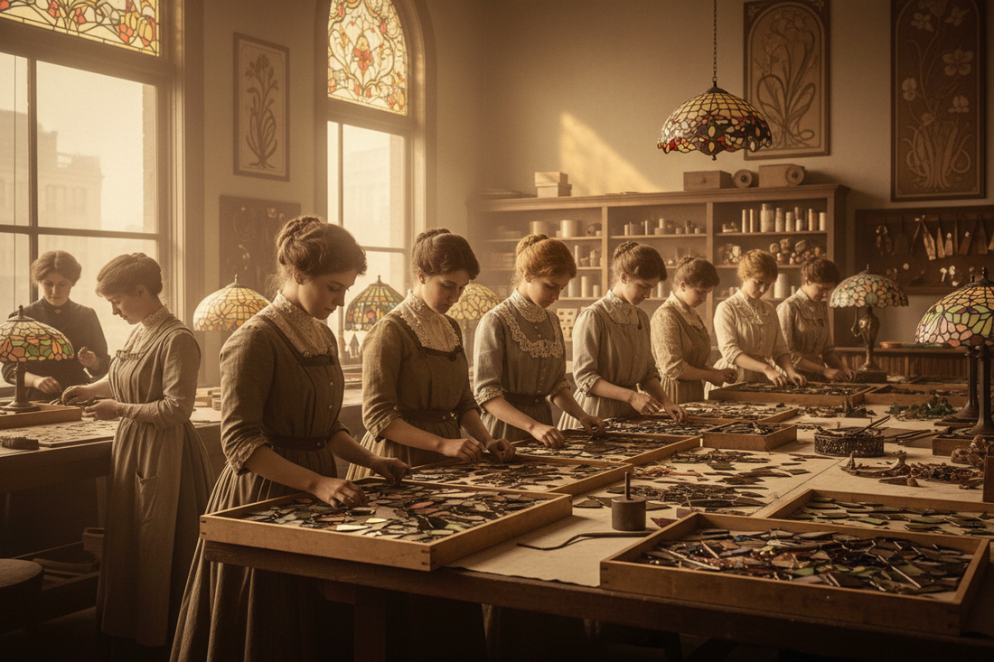 De Tiffany Girls: De Ware Creatieve Kracht van Tiffany Studios
