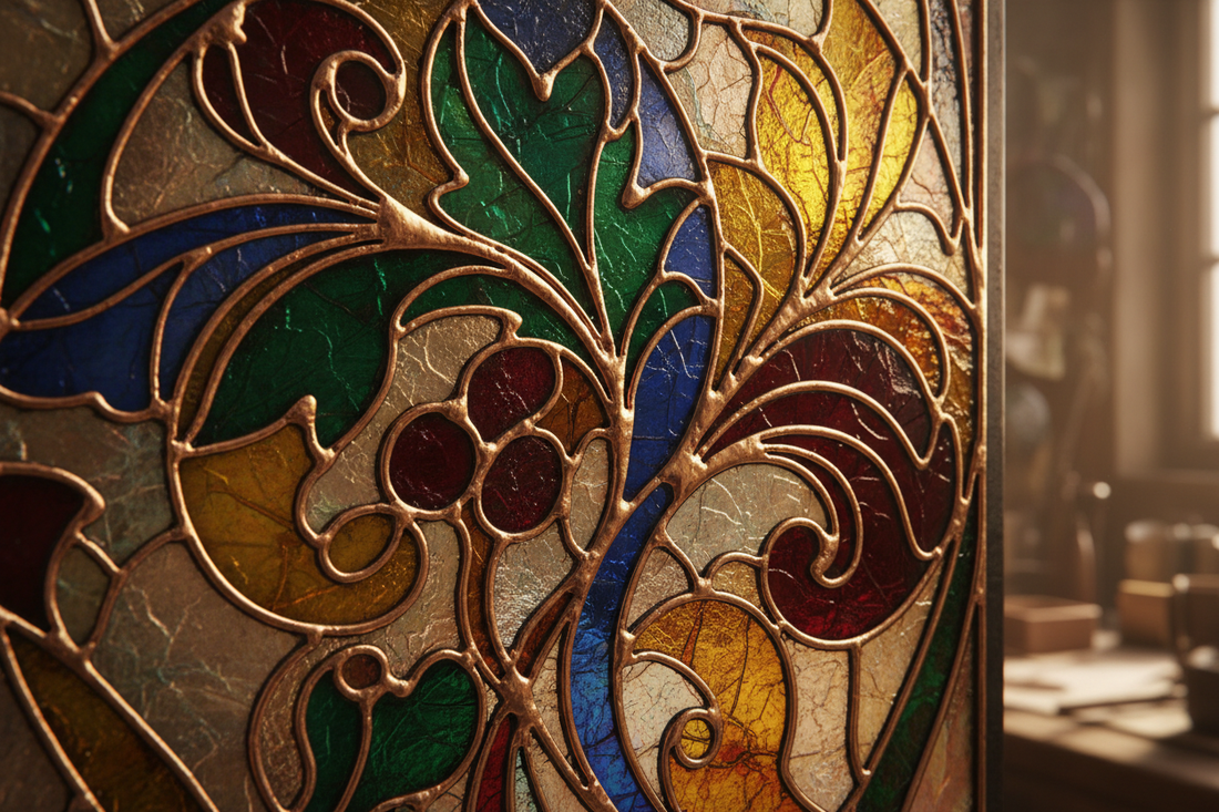 Hoe Tiffany het licht temde – De revolutie van koperfolie en Favrile glas