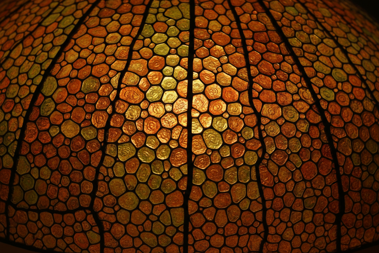 Ringmottelglas: Tiffany’s Geheim voor Zonlicht in Glas