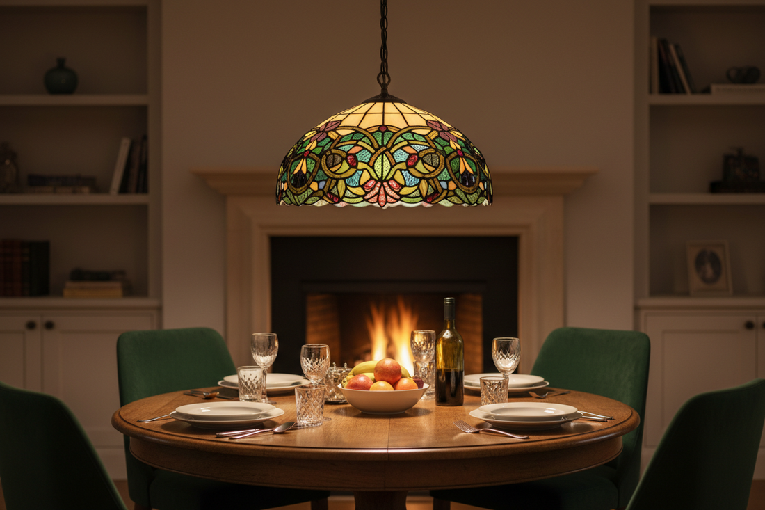 Licht van boven – De betovering van Tiffany hanglampen