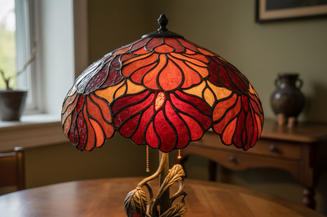 De Tiffany Poppy Lamp: Een Meesterwerk van Textuur en Licht
