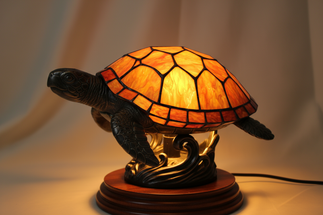 Tiffany schildpadlamp: ambacht, symboliek en sfeer in één