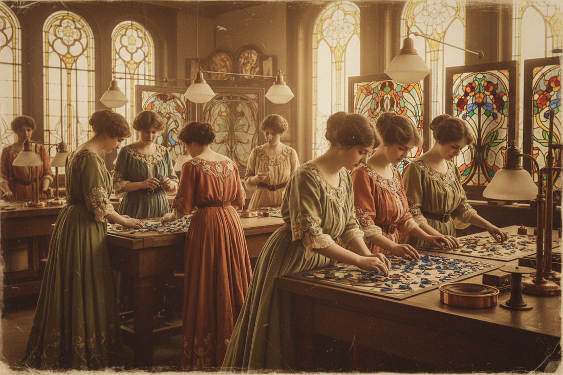 De Y.W.C.A. en Tiffany Studios: Een Kweekvijver voor Vrouwelijk Talent