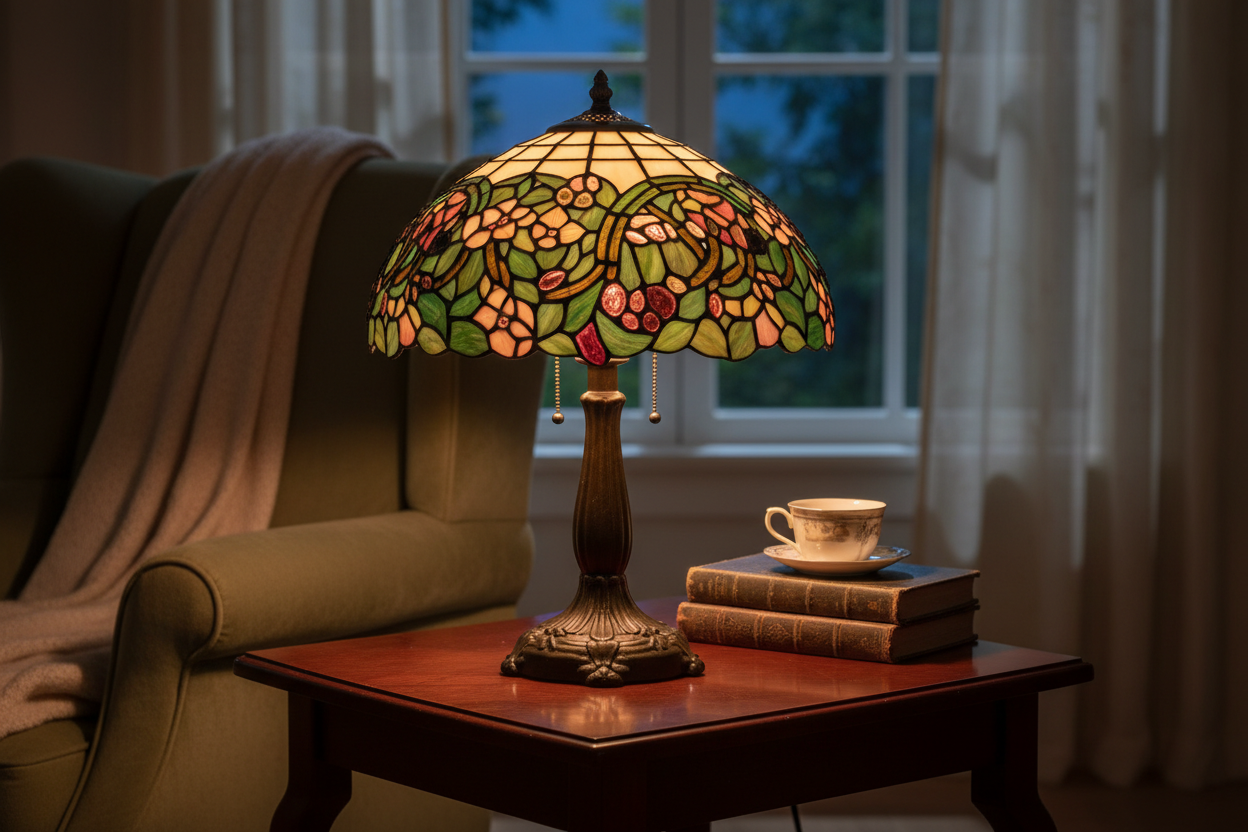Licht dat rust brengt – De betekenis van Tiffany tafellampen