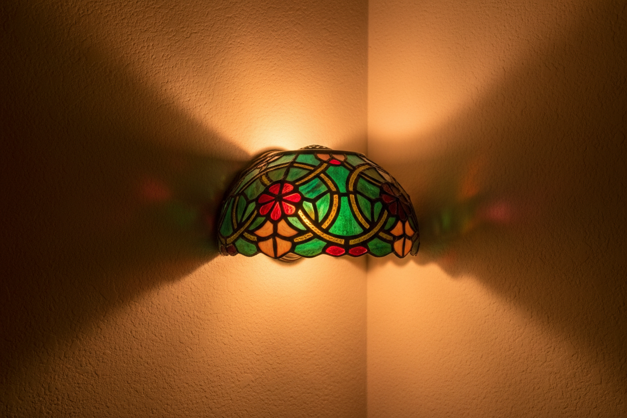 Schijnsel aan de muur – De rust van Tiffany wandlampen in huis