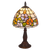 Tiffany tafellamp – Kolibrie & Bloemen – Ø 20 × H 36 cm (Art. 7005)