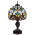 Tiffany tafellamp – Decoratief patroon – Ø 20 cm x H 36 cm (Art. 7011)