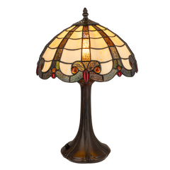 Tiffany tafellamp – Ø 30 CM x H 46.5 CM (Art. 7020)