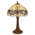 Tiffany tafellamp – Libellemotief – Ø 30 × H 46,5 cm (Art. 7024)