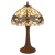 Tiffany tafellamp – Libellemotief – Ø 30 × H 46,5 cm (Art. 7024)