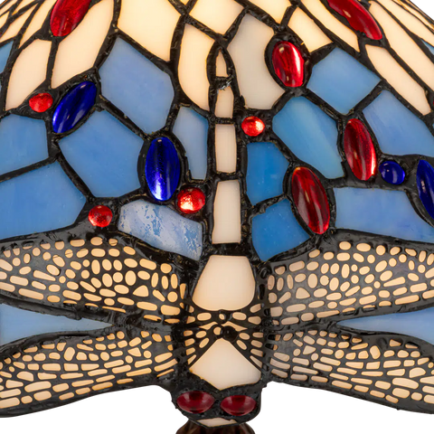 Tiffany tafellamp – Ø 30 CM x H 46.5 CM (Art. 7028)