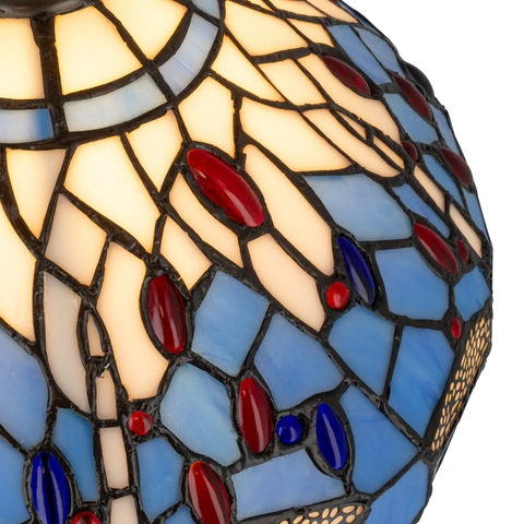 Tiffany tafellamp – Ø 30 CM x H 46.5 CM (Art. 7028)