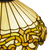 Tiffany tafellamp – Ø 40 × H 57 cm – Art Nouveau lijnvoering (Art. 7045)
