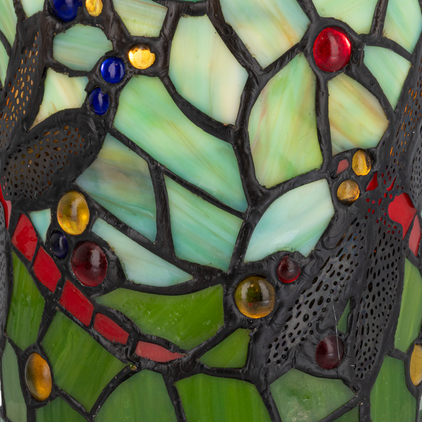 Tiffany tafellamp – Libelle – Ø 16,5 × H 21 cm (Art. 7176)