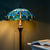 Tiffany floor lamp Dragonfly – Blue, Green & Amber – H 165 cm – (Art. 7251)