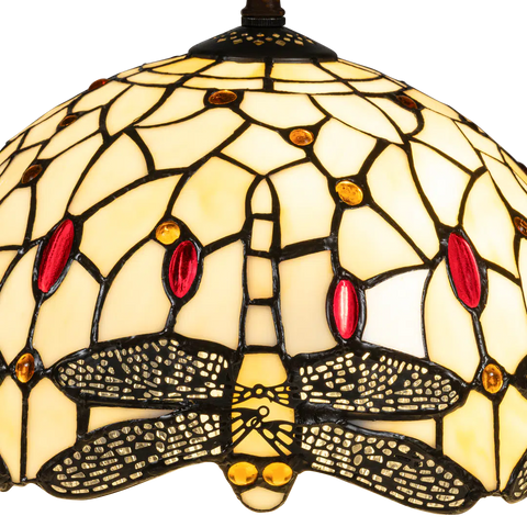 Tiffany hanglamp – Libelle – Ø 30 cm - Dragonfly (Art. 7400)