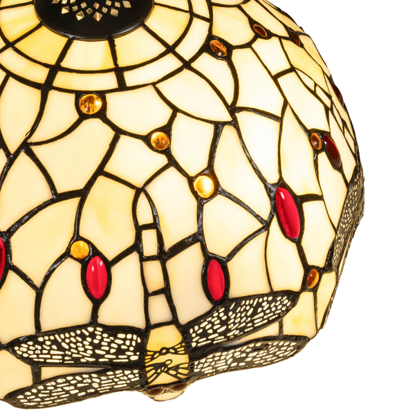 Tiffany hanglamp – Libelle – Ø 30 cm - Dragonfly (Art. 7400)