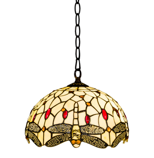 Tiffany hanglamp – Libelle – Ø 30 cm - Dragonfly (Art. 7400)
