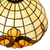 Tiffany hanglamp – Roomkleurig glas – Ø 30 cm (Art. 7402)