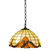 Tiffany hanglamp – Roomkleurig glas – Ø 30 cm (Art. 7402)