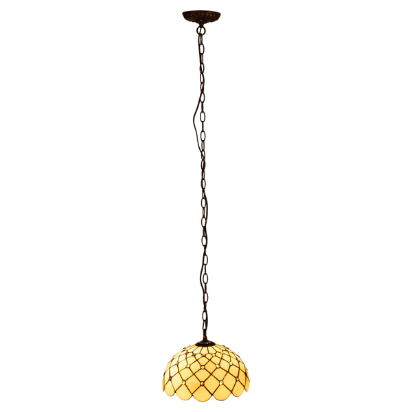 Tiffany hanglamp – Klassiek patroon – Ø 30 cm (Art. 7403)