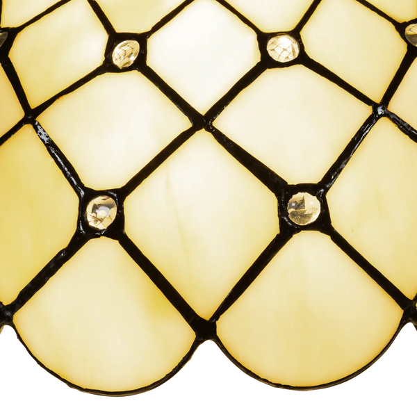 Tiffany hanglamp – Klassiek patroon – Ø 30 cm (Art. 7403)