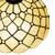 Tiffany hanglamp – Klassiek patroon – Ø 30 cm (Art. 7403)