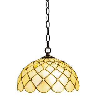 Tiffany hanglamp – Klassiek patroon – Ø 30 cm (Art. 7403)