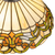 Tiffany hanglamp – Crème & Groen – Ø 40 cm (Art. 7405)