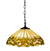 Tiffany hanglamp – Crème & Groen – Ø 40 cm (Art. 7405)