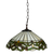 Tiffany hanglamp – Crème & Groen – Ø 40 cm (Art. 7405)